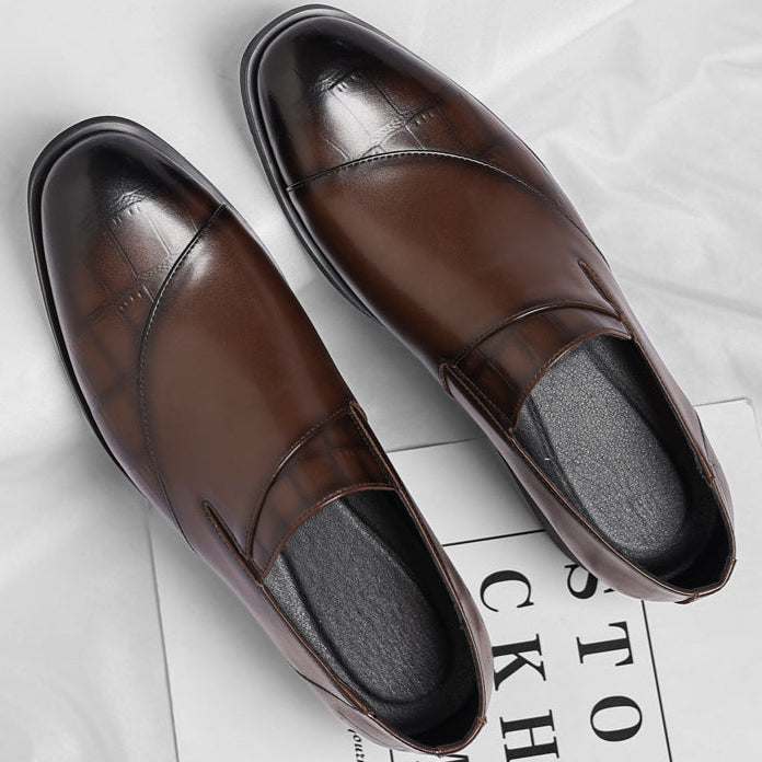 Ellery™ | The Two-Tone Textured Leather Loafer