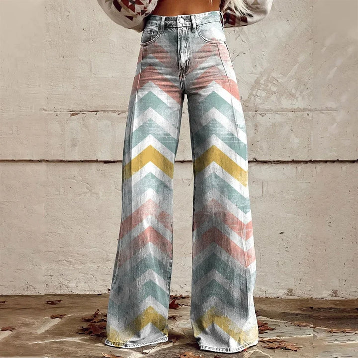 Celestine™ | The Celestial Print Flared Pants