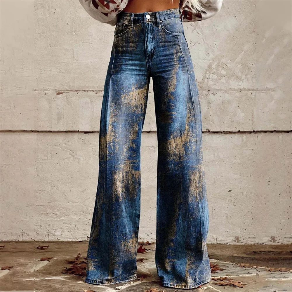 Celestine™ | The Celestial Print Flared Pants