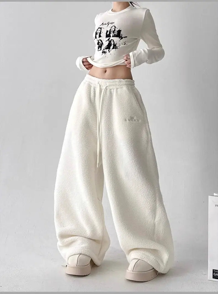 Cloudwalk Fleece Pants White / S