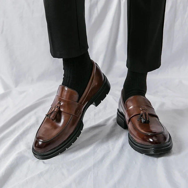 Winslow™ | The Tasseled Leather Loafer