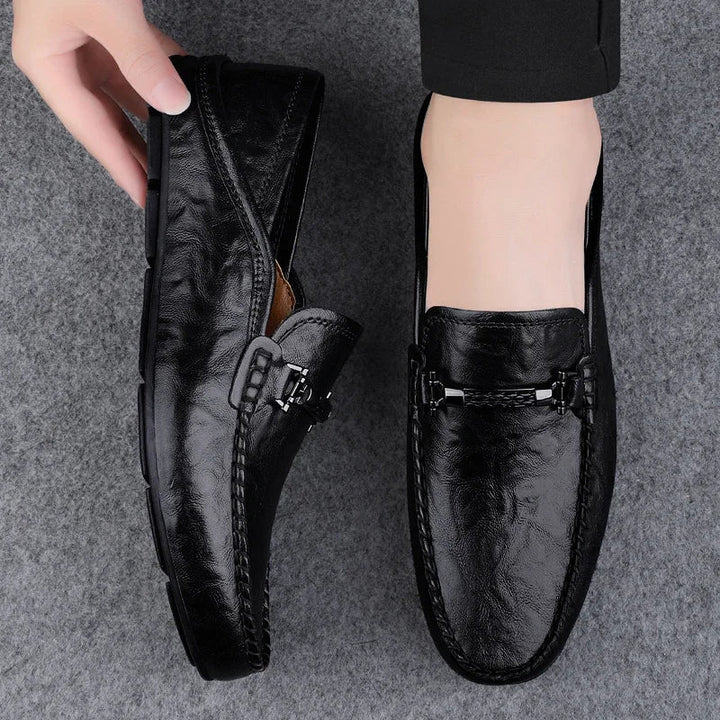 Prescott™ | The Moc-Toe Leather Loafer