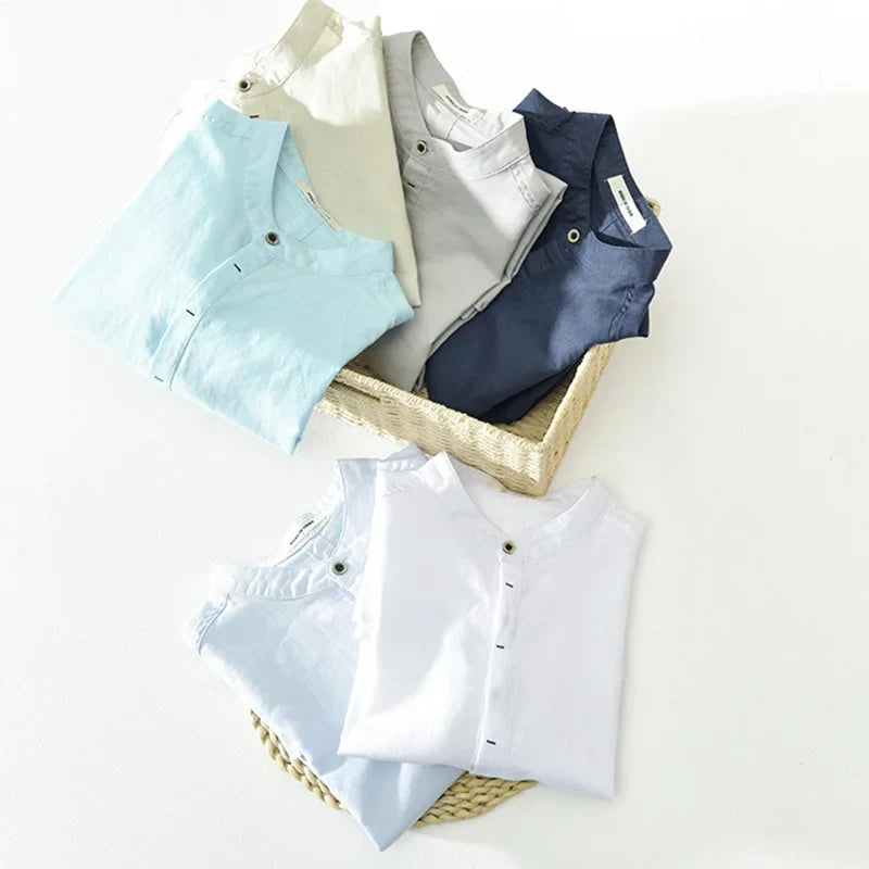 Sorrento™ | The Breezy Linen-Cotton Shirt