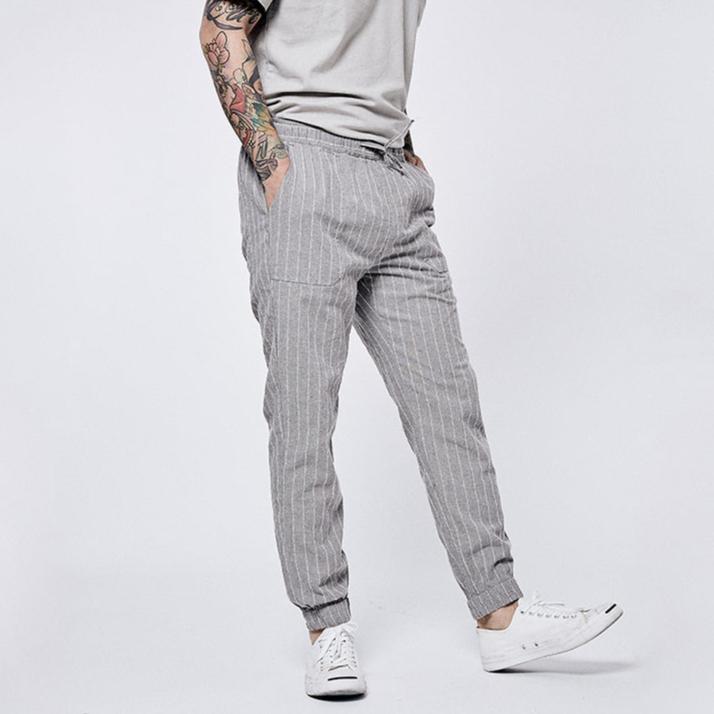 Sinclair™ | The Tailored Pinstripe Joggers