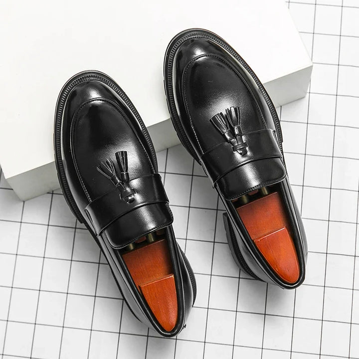 Winslow™ | The Tasseled Leather Loafer