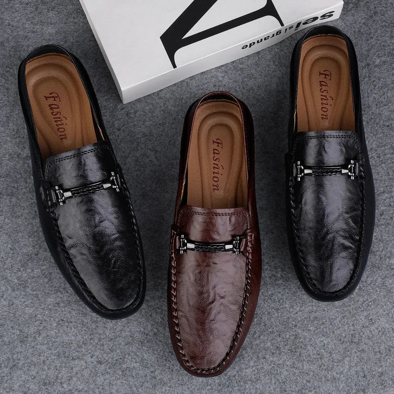 Prescott™ | The Moc-Toe Leather Loafer