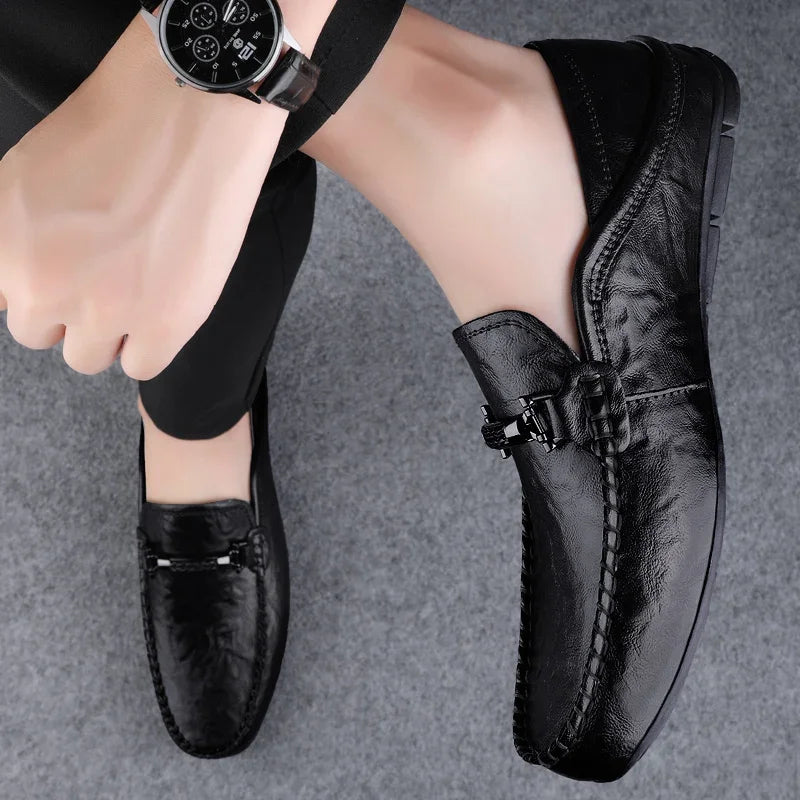 Prescott™ | The Moc-Toe Leather Loafer