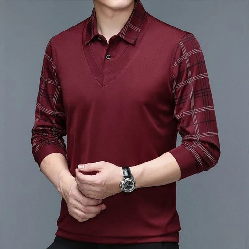Fitzgerald™ | The Plaid Panel Dress Shirt