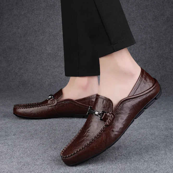 Prescott™ | The Moc-Toe Leather Loafer