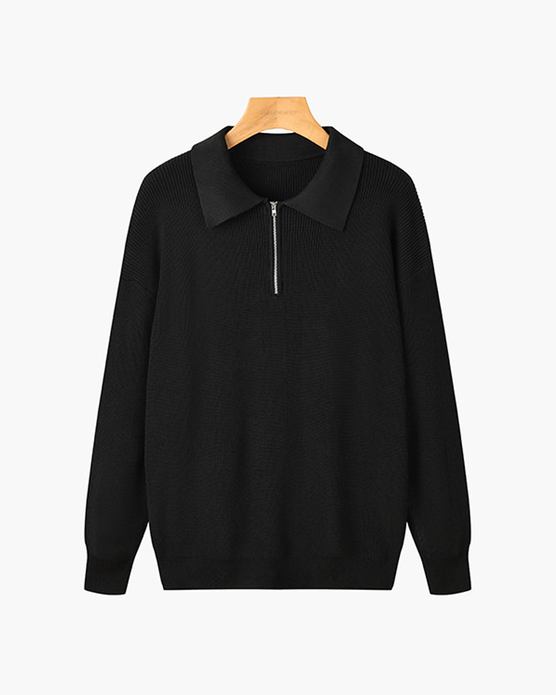 Sorrell™ | The Half-Zip Textured Polo Sweater