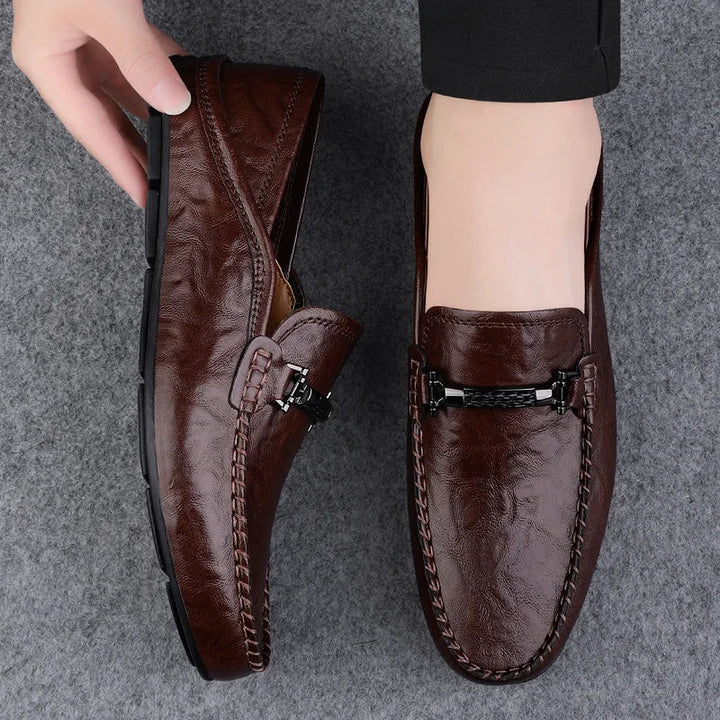 Prescott™ | The Moc-Toe Leather Loafer