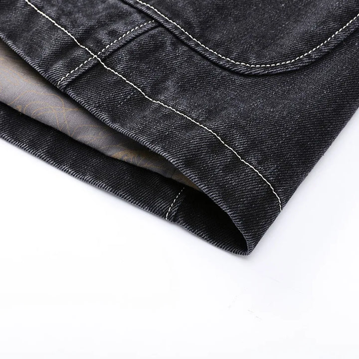 Kellan™ | The Double-Breasted Denim Jacket