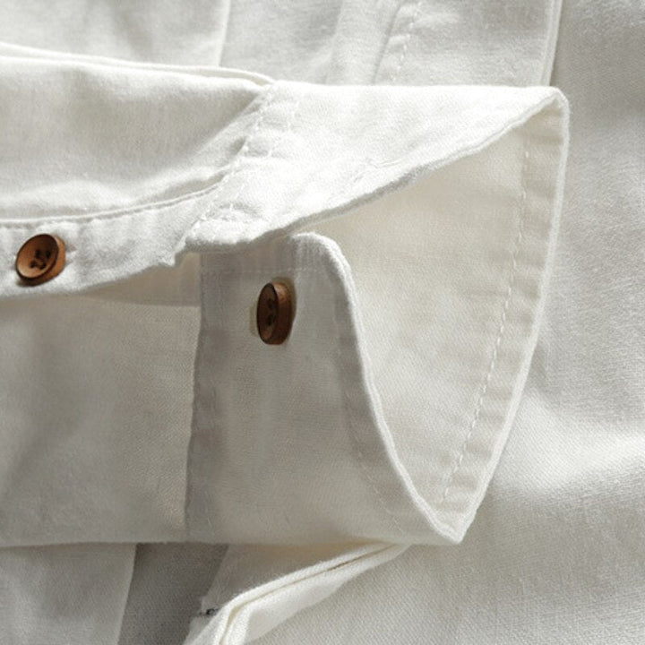 Kaito™ | The Japanese-Inspired Linen Shirt