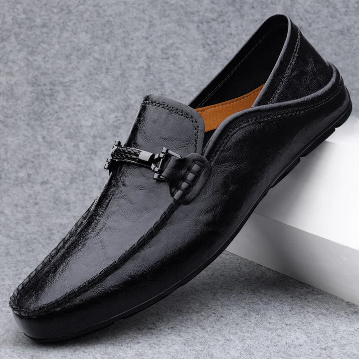 Prescott™ | The Moc-Toe Leather Loafer