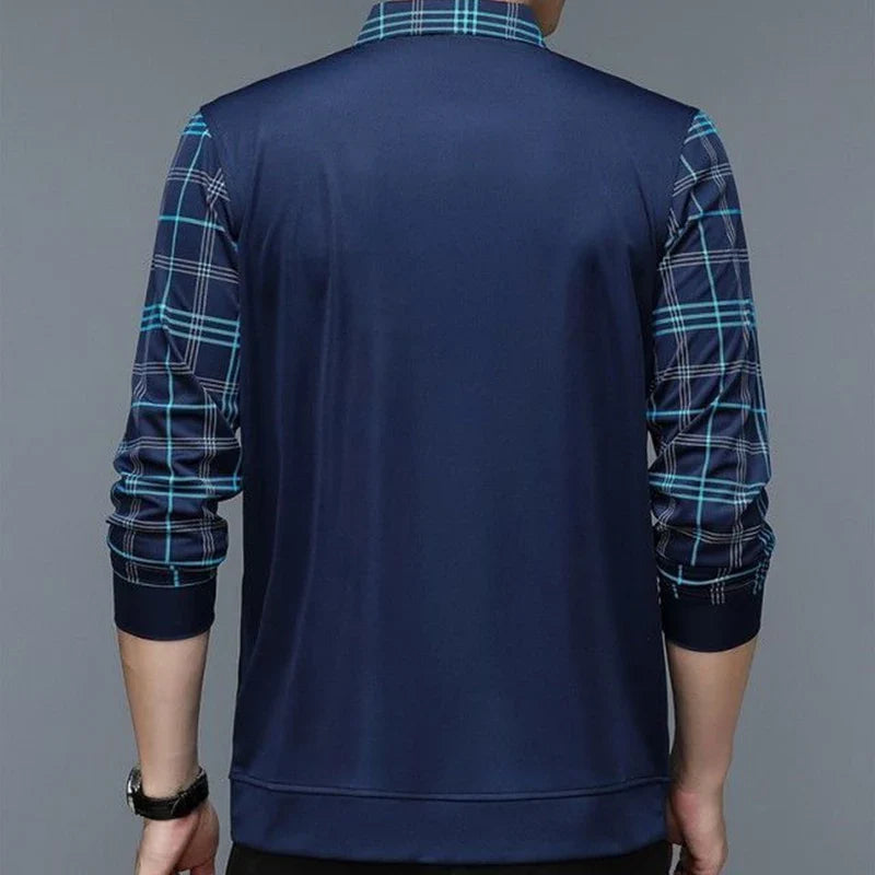 Fitzgerald™ | The Plaid Panel Dress Shirt