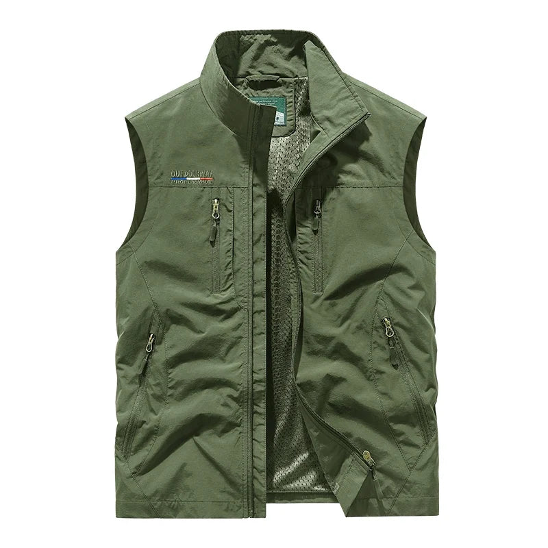 Backcountry Mesh Vest Army green / 2XS