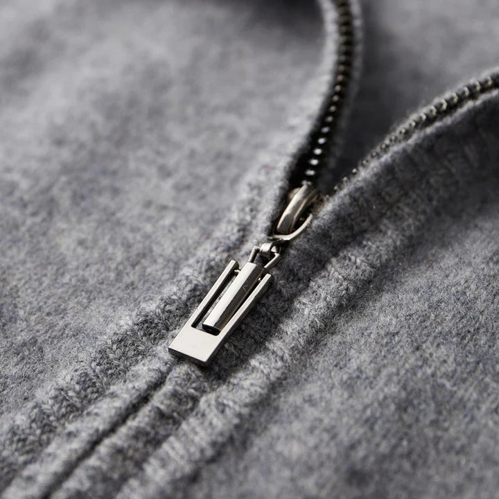Callum™ | The Premium Cashmere Zip Jacket