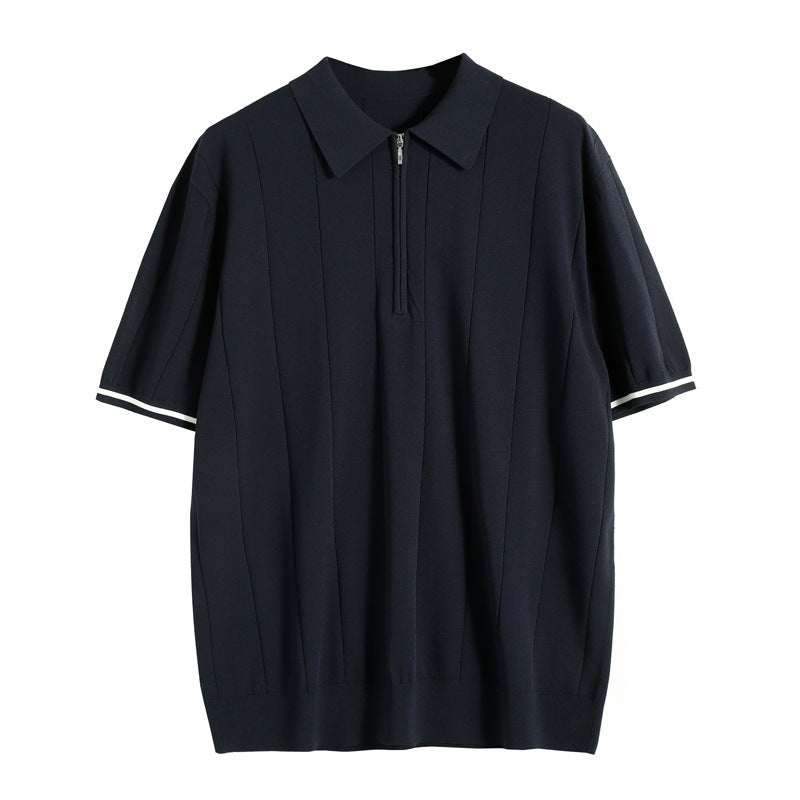 Lozano™ | The Half-Zip Textured Polo