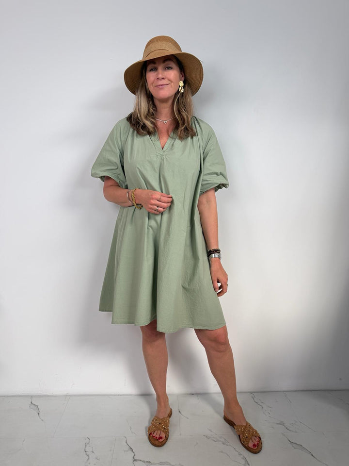 Mila™ | Relaxed Cotton Dress