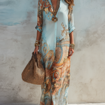 Riviera™ | Mediterranean Maxi Dress