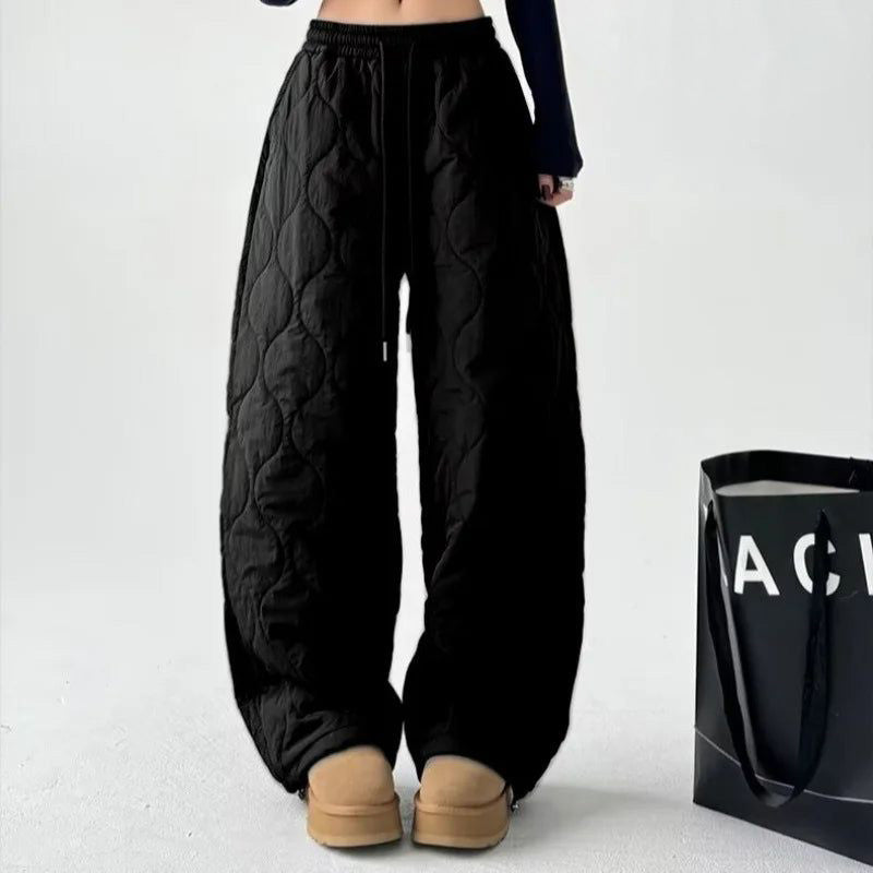 Cloudline Quilted Trousers S / Black