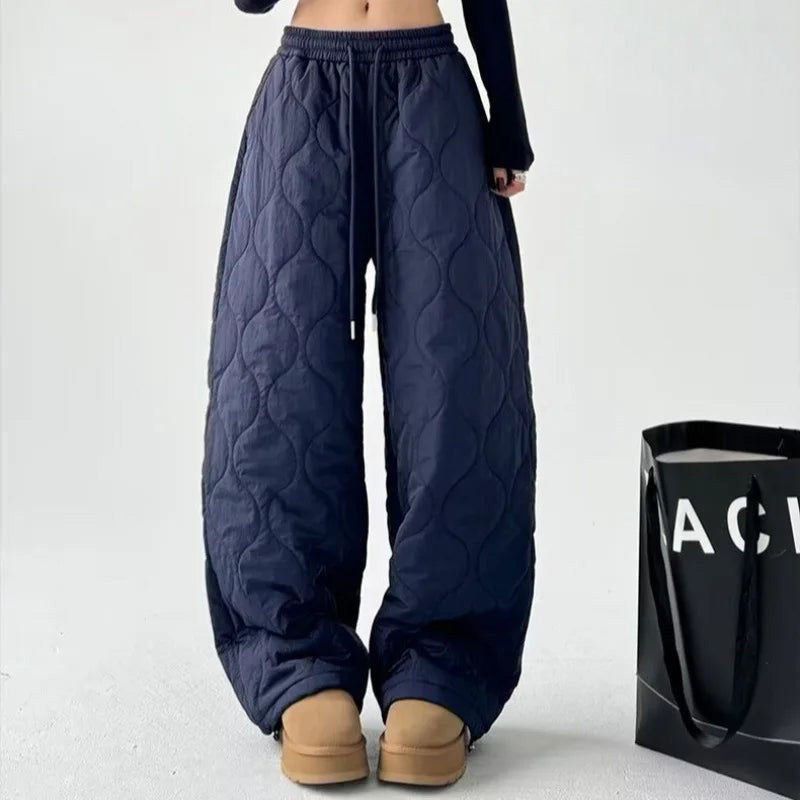 Cloudline Quilted Trousers S / Blue