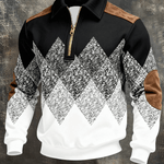 Hendrix™ | The Retro Color Block Zip Sweatshirt