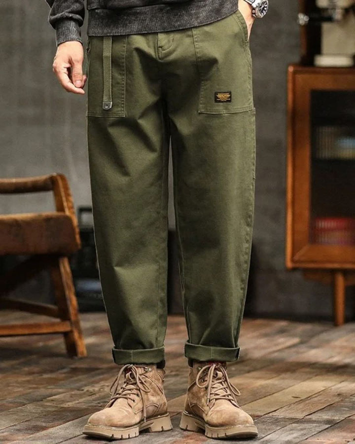 Ashcombe™ | The Vintage-Washed Cargo Trousers