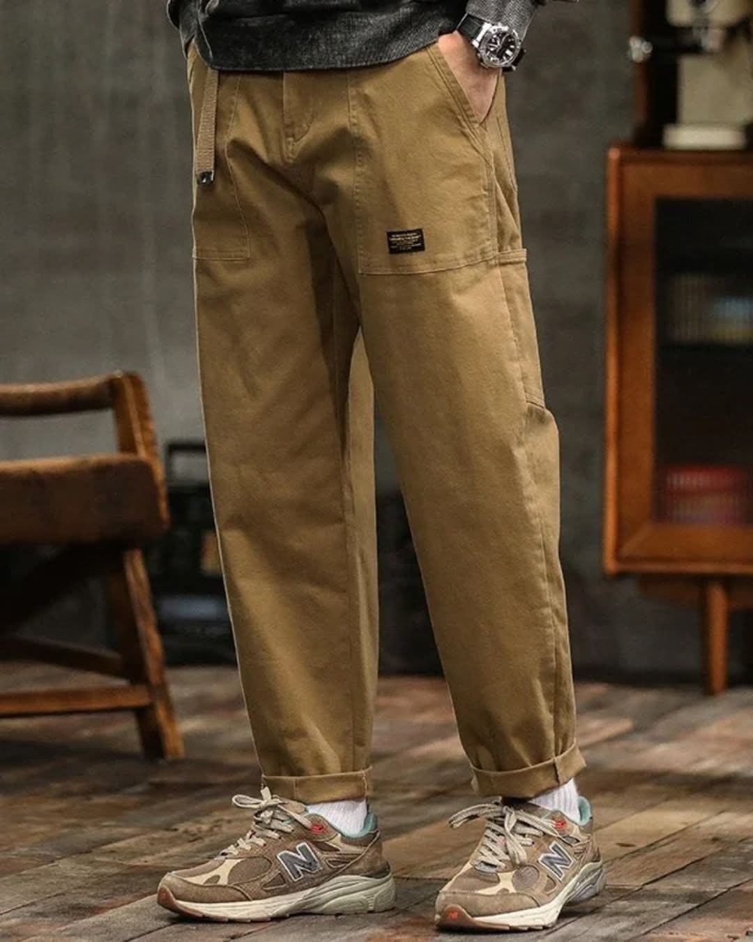 Ashcombe™ | The Vintage-Washed Cargo Trousers