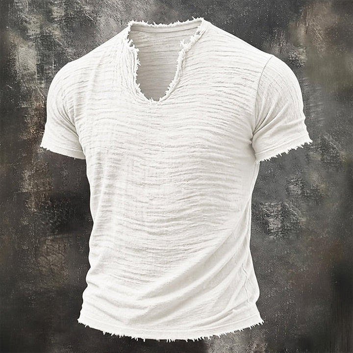 Nolan™ | Vintage V-Neck T-Shirt