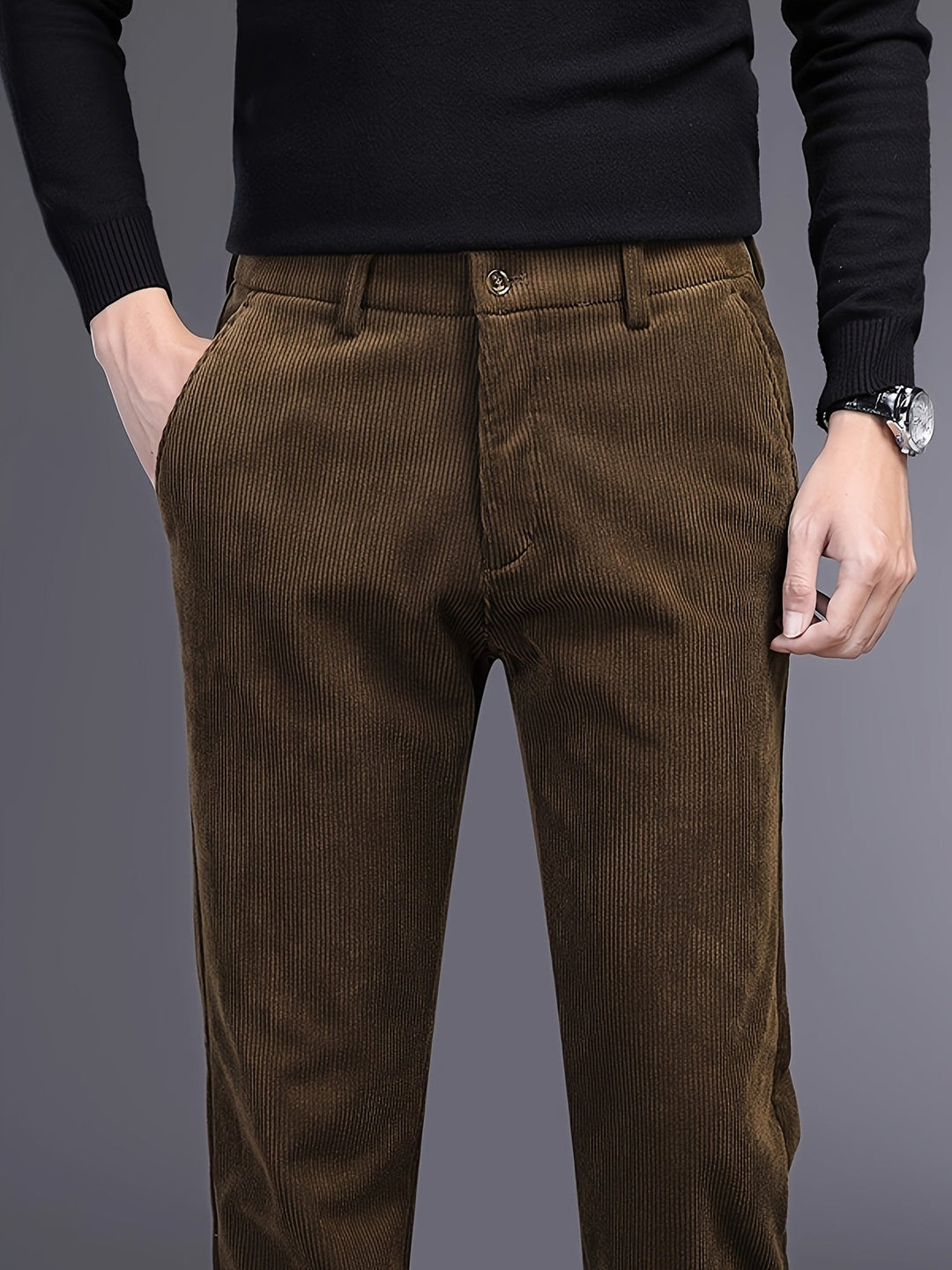 Barrett™ | The Slim Straight Corduroy Pants