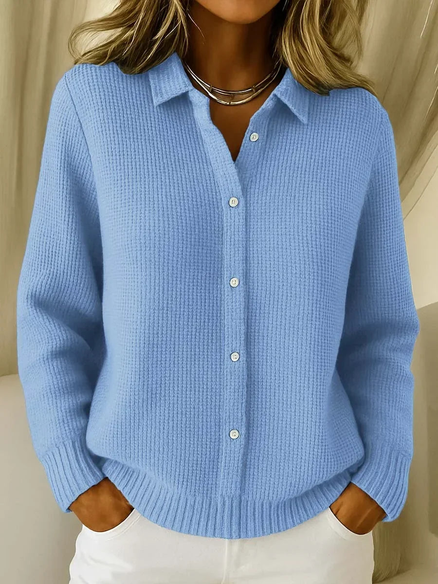 Isaline™ | Soft Button Knit