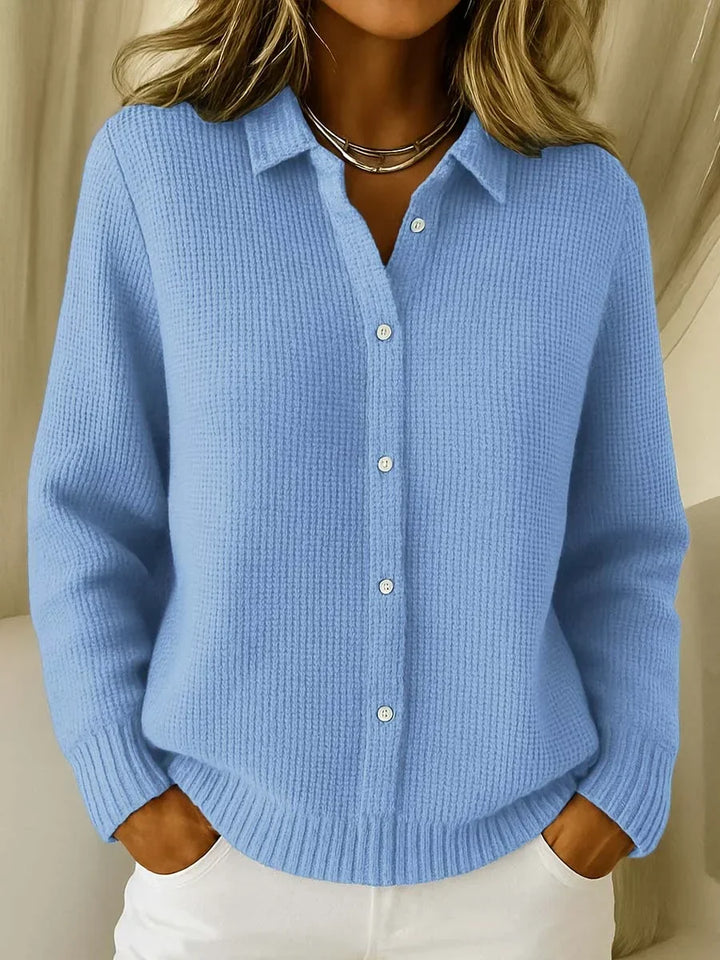 Isaline™ | Soft Button Knit