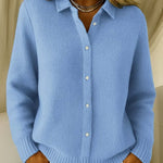 Isaline™ | Soft Button Knit