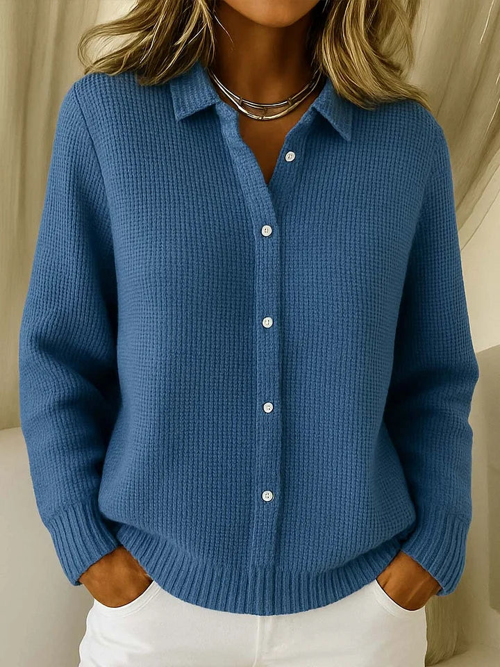 Isaline™ | Soft Button Knit