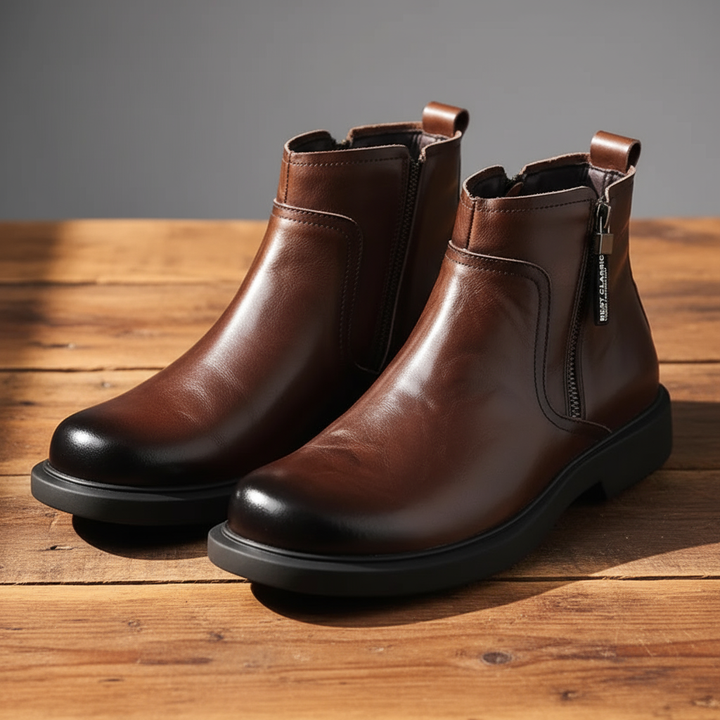 Braxton™ | The Rugged Cow Leather Boot