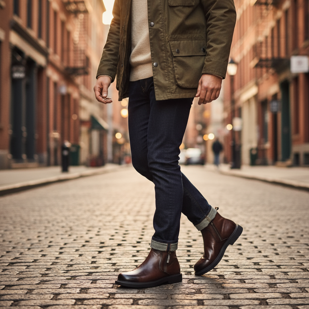 Braxton™ | The Rugged Cow Leather Boot