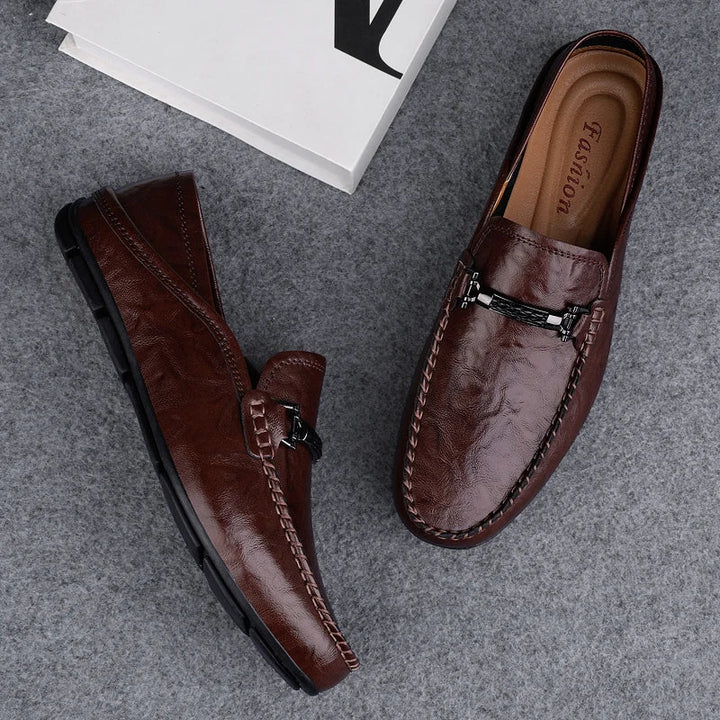 Prescott™ | The Moc-Toe Leather Loafer