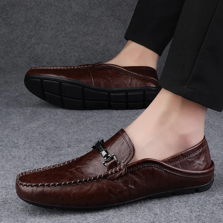 Prescott™ | The Moc-Toe Leather Loafer