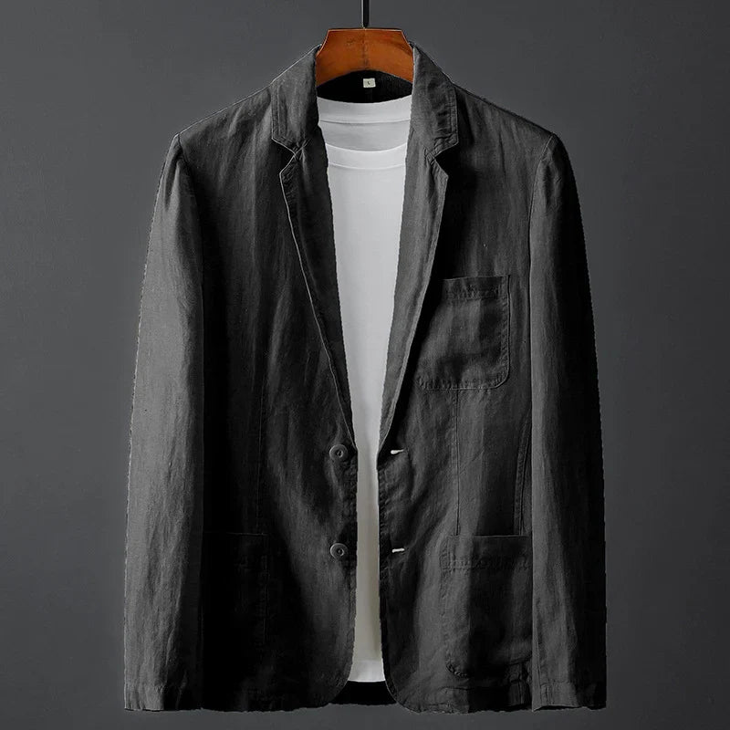 Enzo™ | The Luxe Linen Blazer