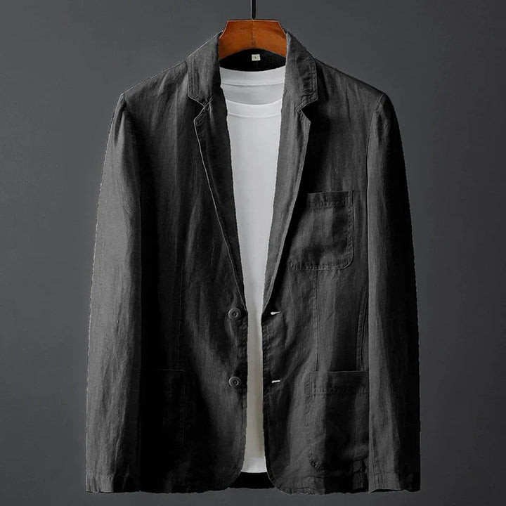 Enzo™ | The Luxe Linen Blazer