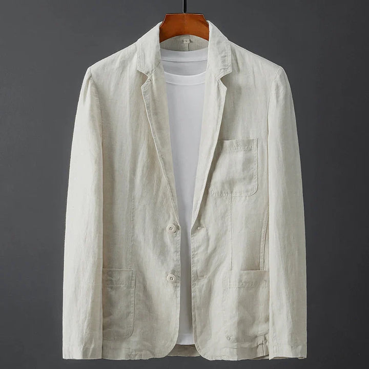 Enzo™ | The Luxe Linen Blazer