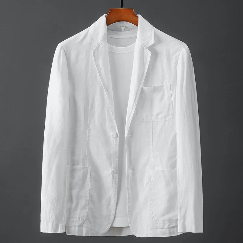 Enzo™ | The Luxe Linen Blazer