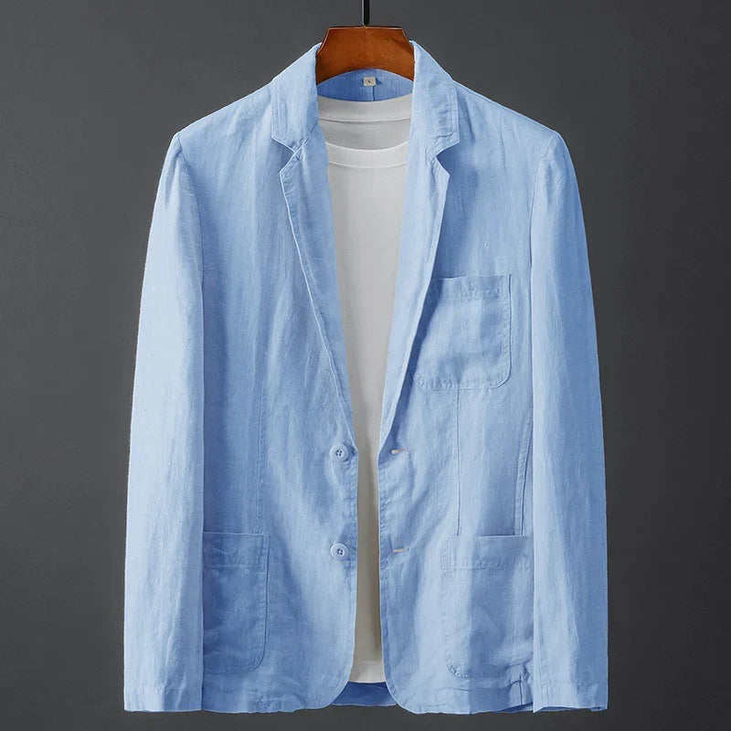 Enzo™ | The Luxe Linen Blazer