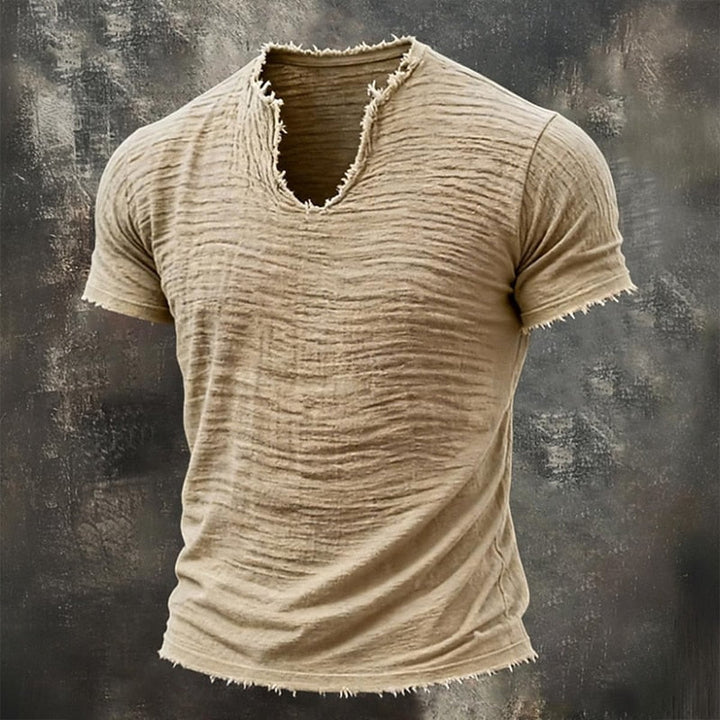 Nolan™ | Vintage V-Neck T-Shirt