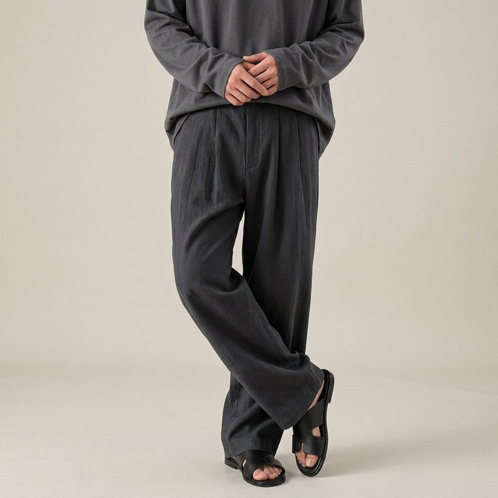 Marlowe™ | The Relaxed Linen Wide-Leg Pants