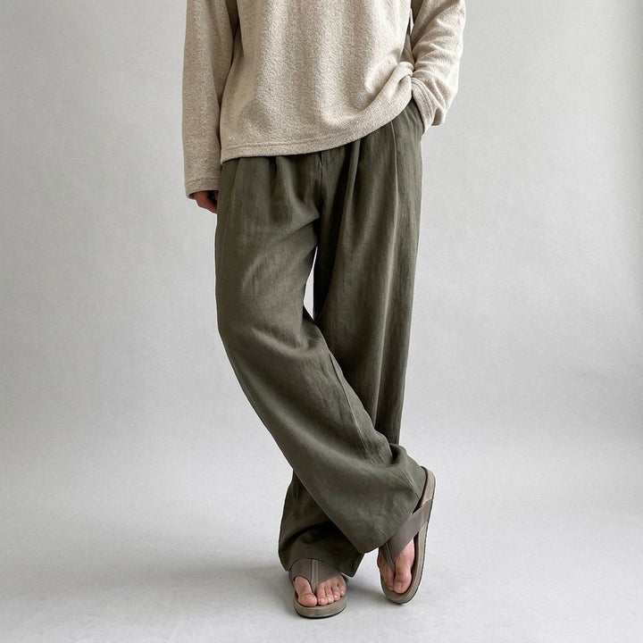 Marlowe™ | The Relaxed Linen Wide-Leg Pants