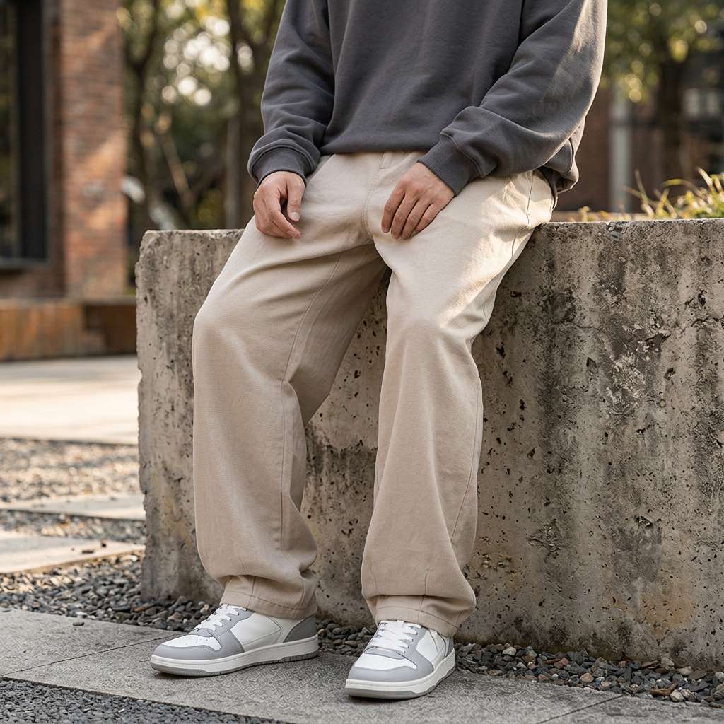 Everton™ | The Relaxed Pleated Wide-Leg Trousers