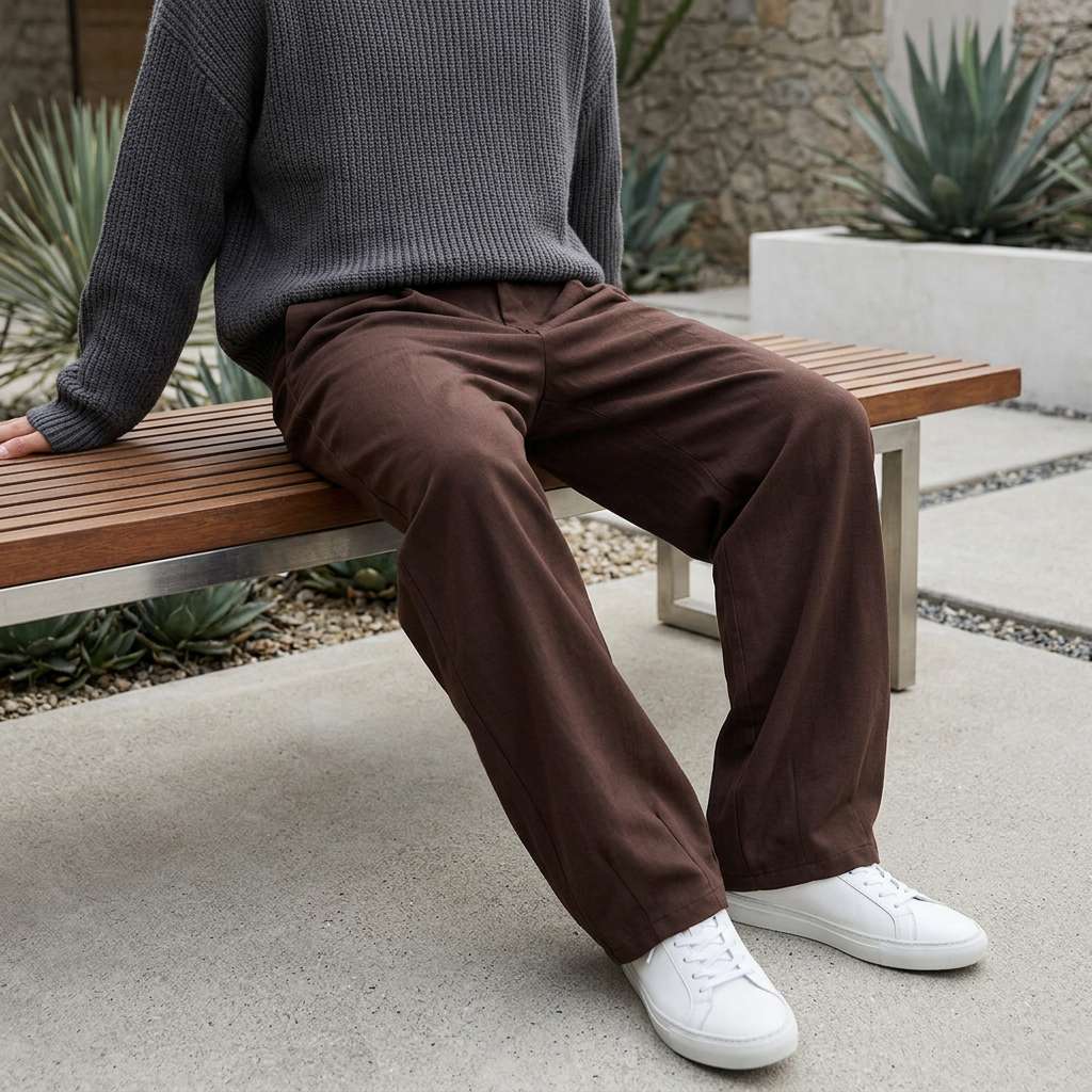 Everton™ | The Relaxed Pleated Wide-Leg Trousers