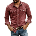 Ronan Finch Western Shirt - Red - view 1